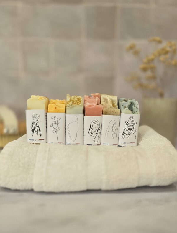 Coffret collection savons artisanaux