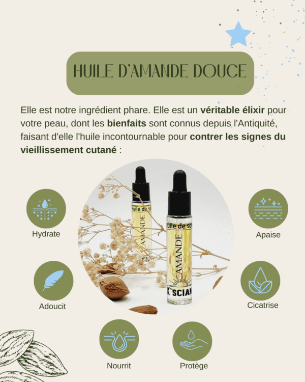 Huile d’amande douce – Image 2