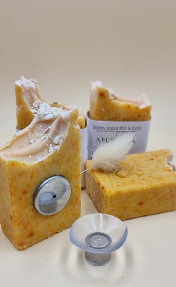 Porte savon aimanté
