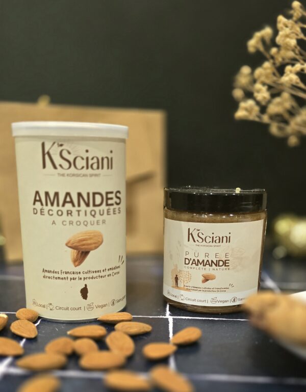 Coffret gourmandise d'amande