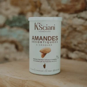 amandes décortiquées corses 100% naturelles