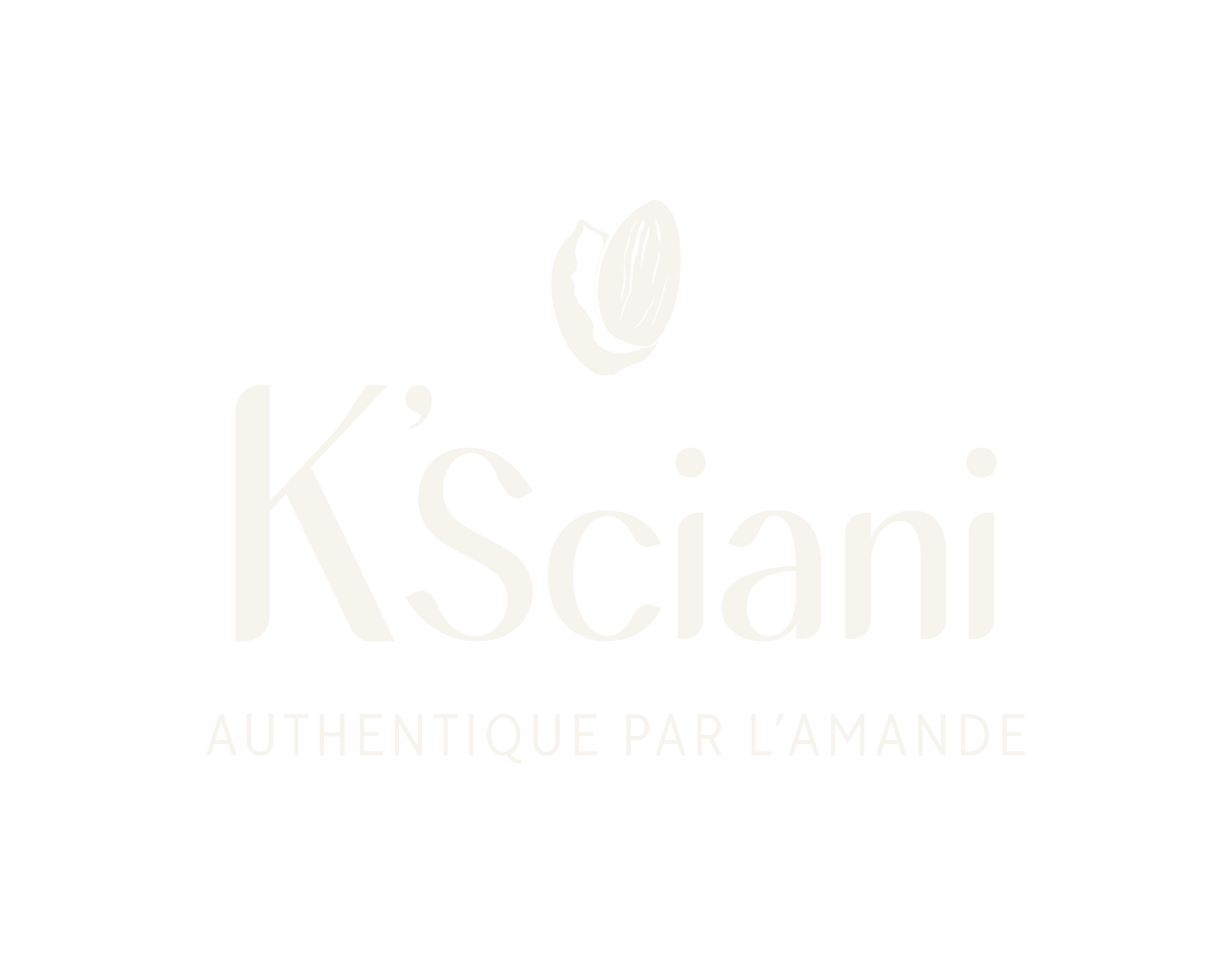LOGO_KSCIANI_LOGO_KSCIANI_PRINCIPAL_BEIGECLAIR K'Sciani amande corse